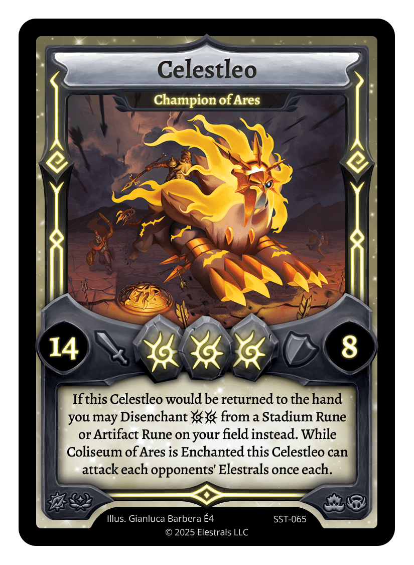 Celestleo - Champion of Ares - SST-065